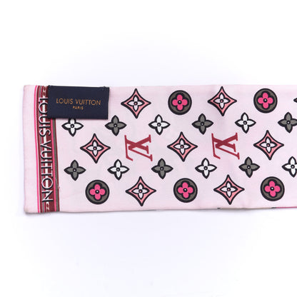 Louis Vuitton Silk Monogram Street Bandeau Rose 3 of 3