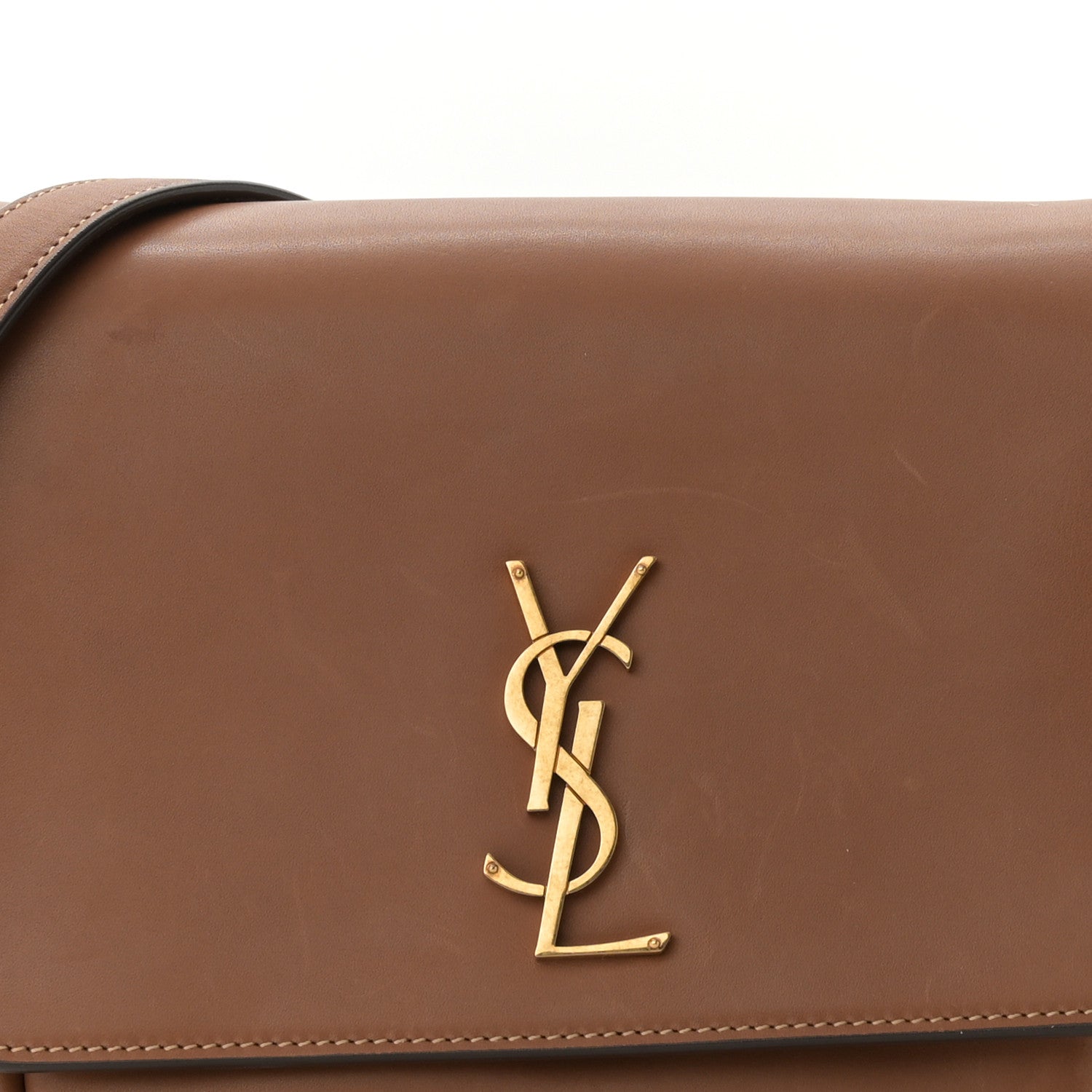 Saint Laurent Vegetable Tanned Besace Niki Satchel Brick 6 of 10