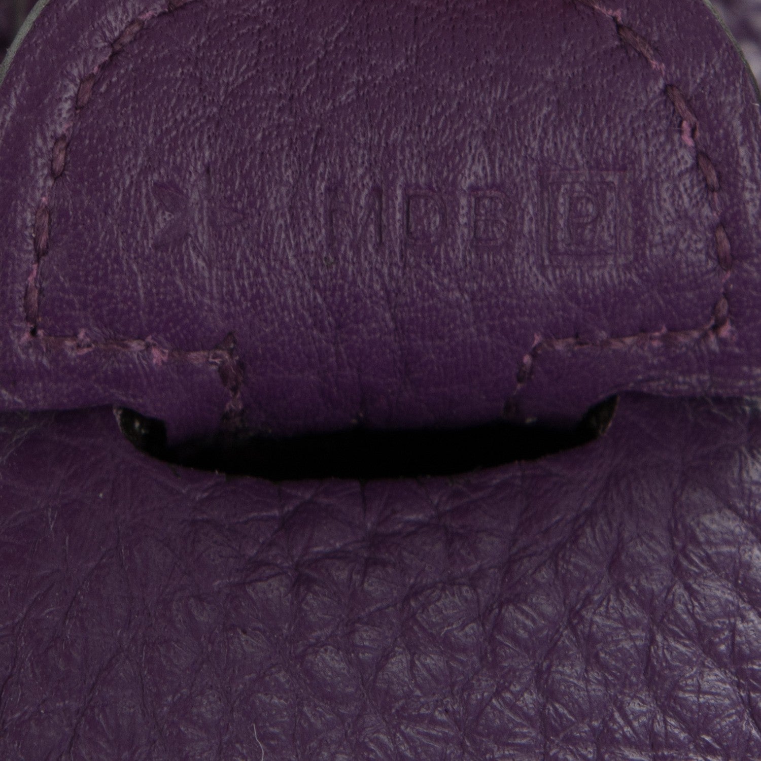 Hermes Taurillon Clemence Amazone Evelyne III PM Ultraviolet 7 of 7