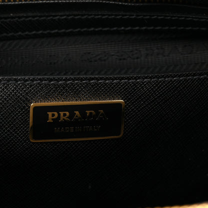 Prada Saffiano Lux Large Galleria Double Zip Tote Black 11 of 21