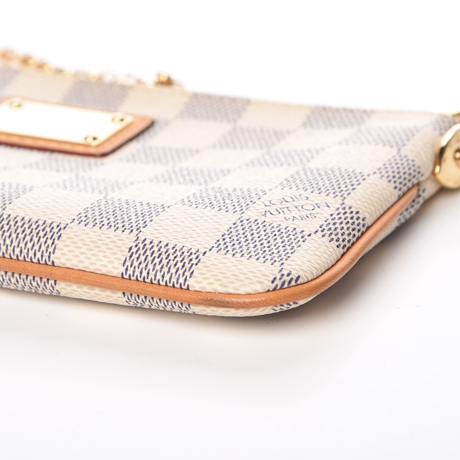 Louis Vuitton Damier Azur Pochette Milla MM 9 of 9