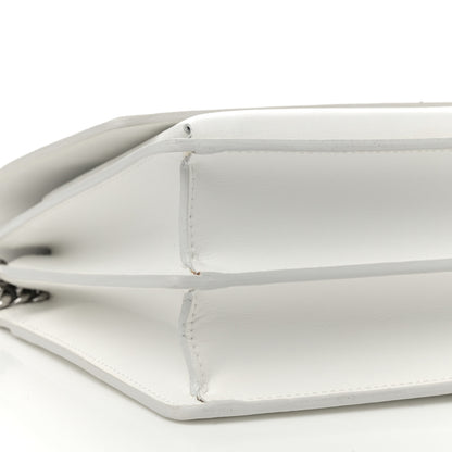 Saint Laurent Calfskin Medium Monogram Sunset Crema Soft 10 of 21