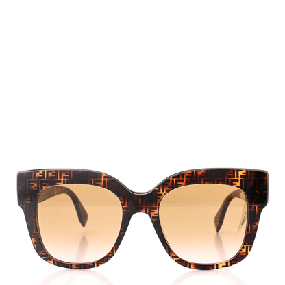 Fendi Acetate F is Fendi 51mm Cat Eye Sunglasses FF 0359/S Tortoise Camouflage 4 of 13