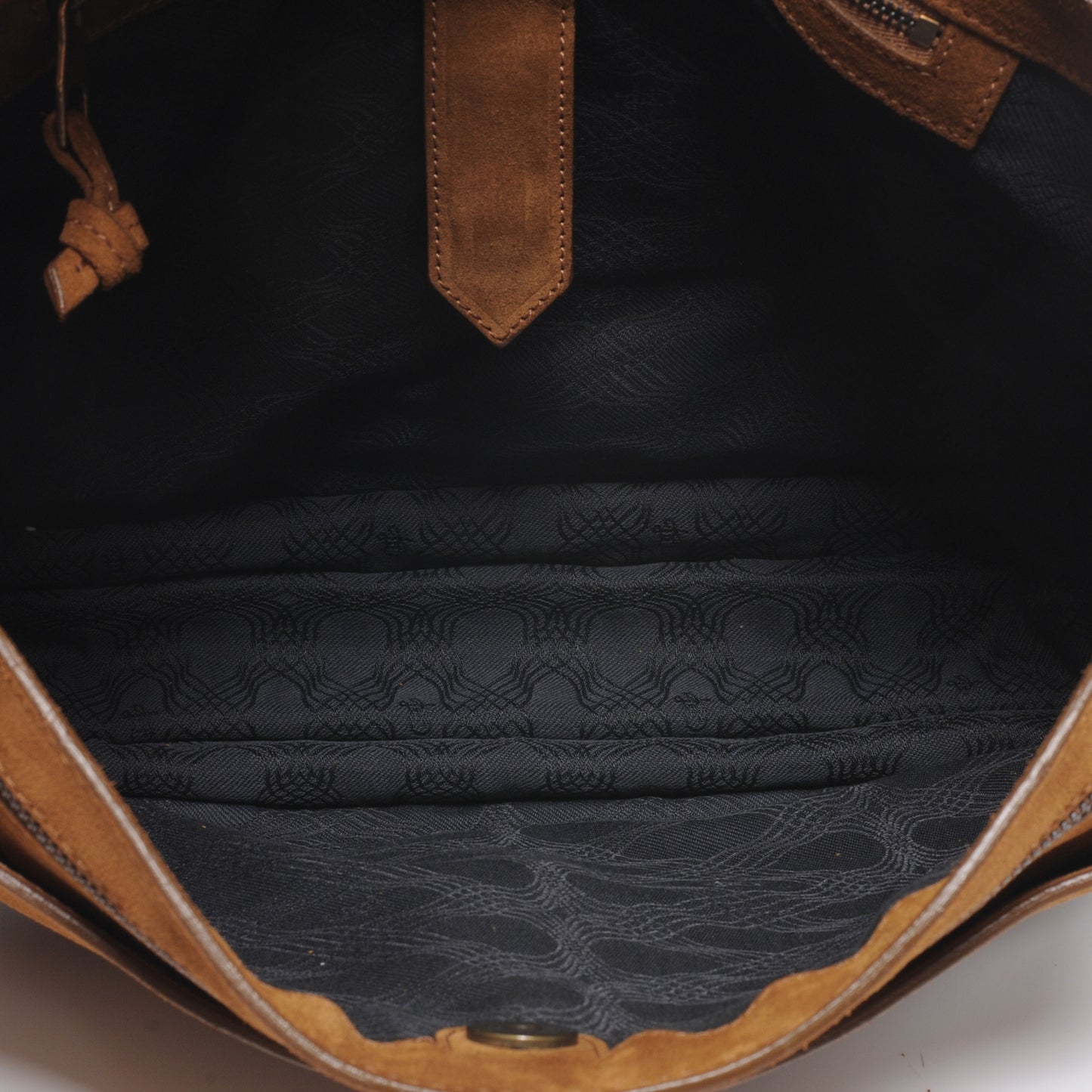 Suede PS1 Large Satchel Tobacco