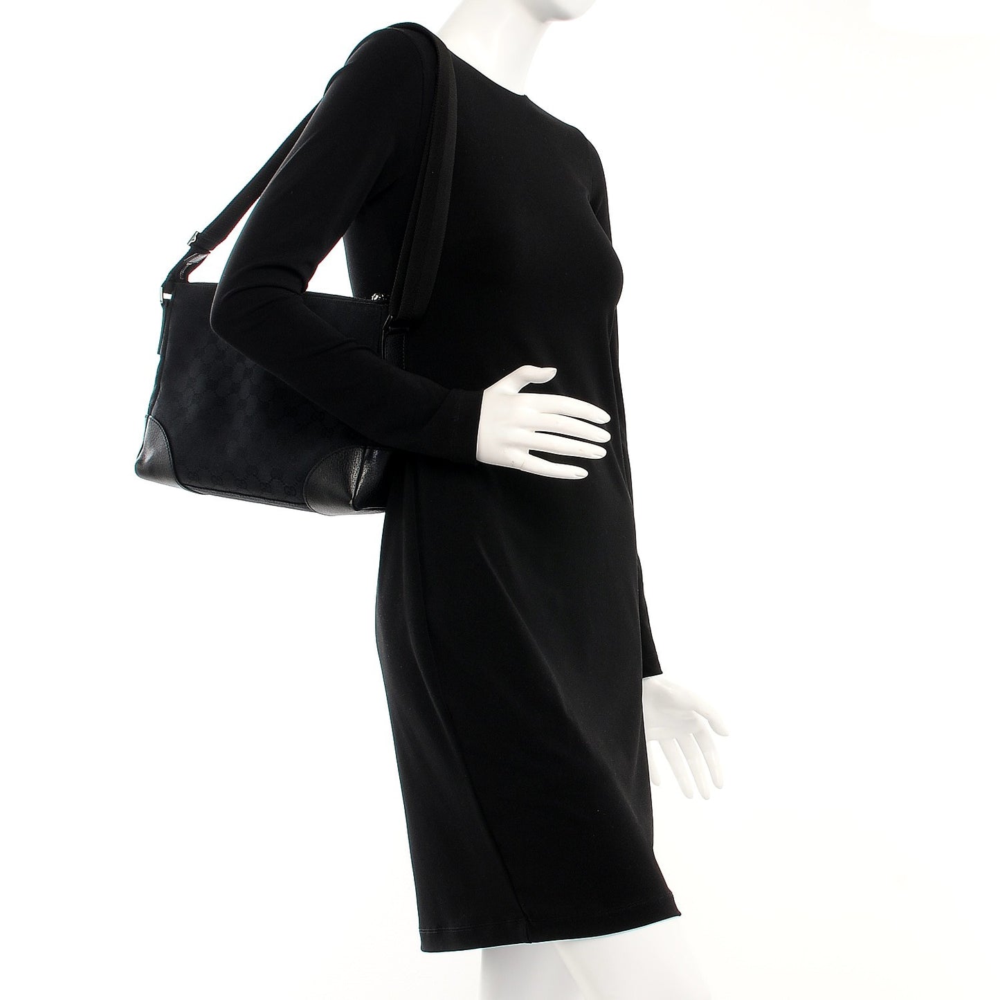Monogram Joy Messenger Bag Black