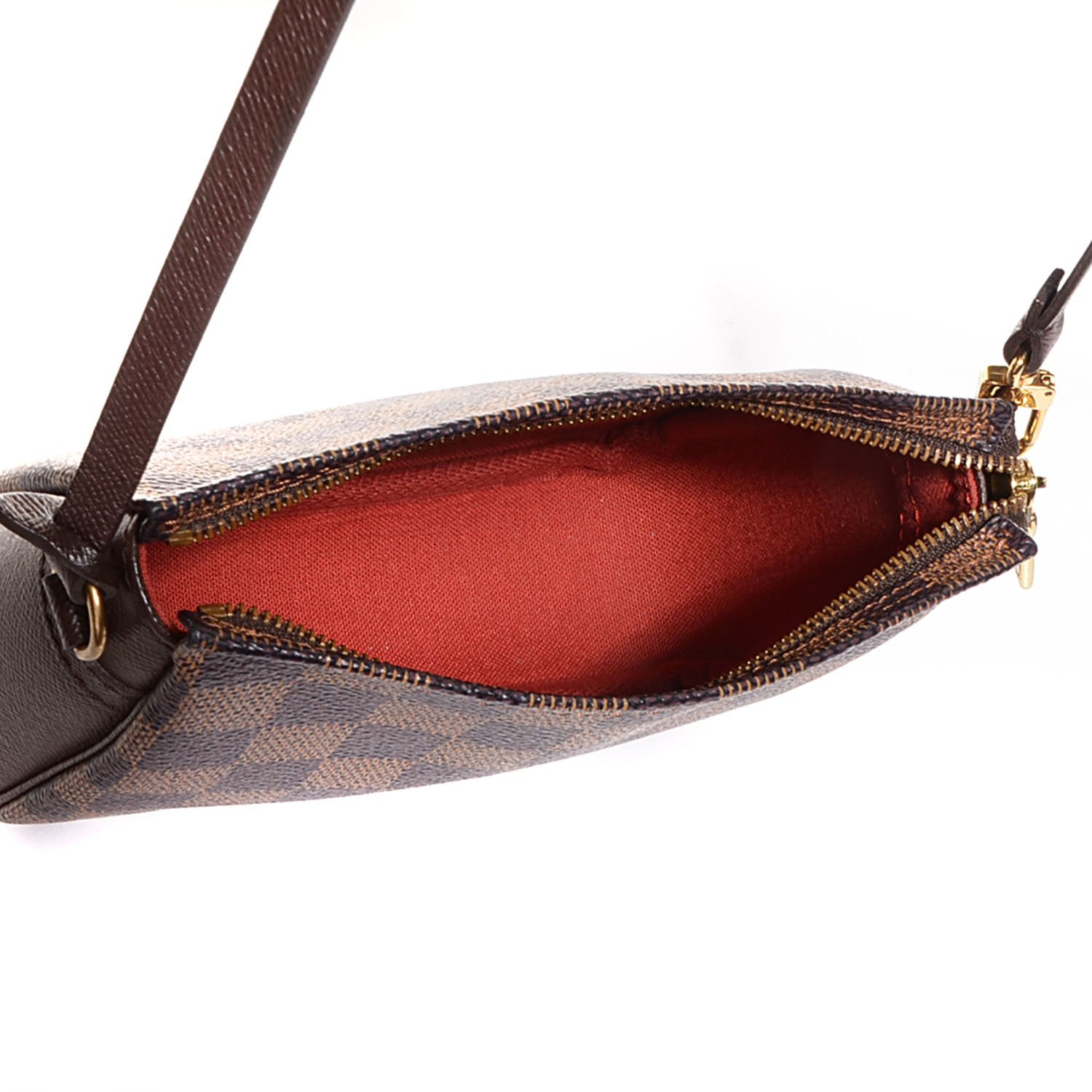 Louis Vuitton Damier Ebene Trousse Make Up Bag Pochette 5 of 7