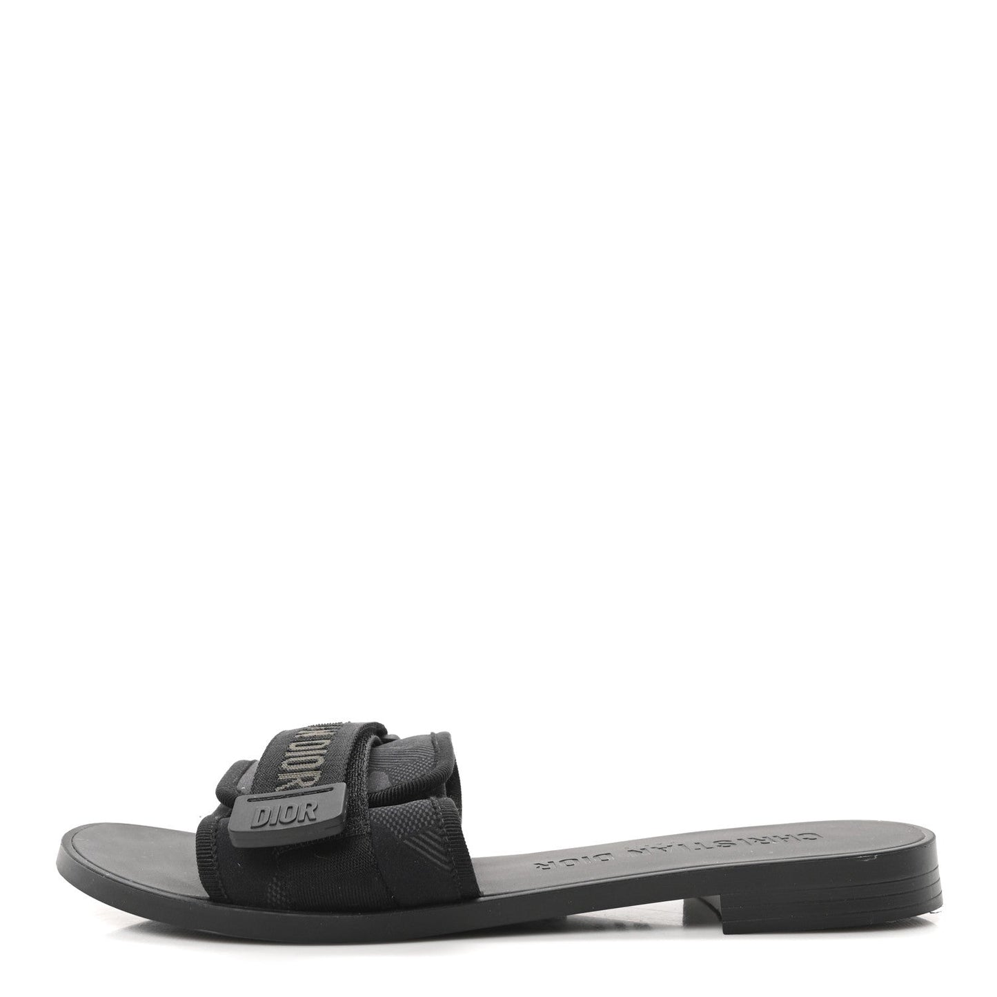 Technical Stretch Fabric Camouflage Dio(r)evolution Slide Sandals 39 Black Military