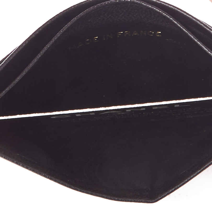 Chanel Goatskin CC Card Holder Black 6 of 9