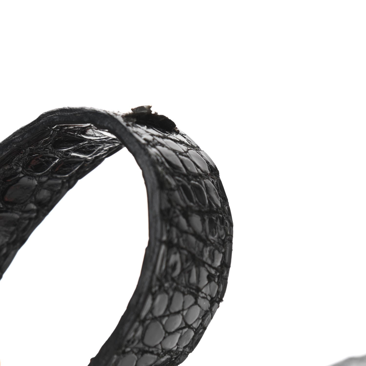 Hermes Shiny Porosus Crocodile Constance 23 Black 13 of 13