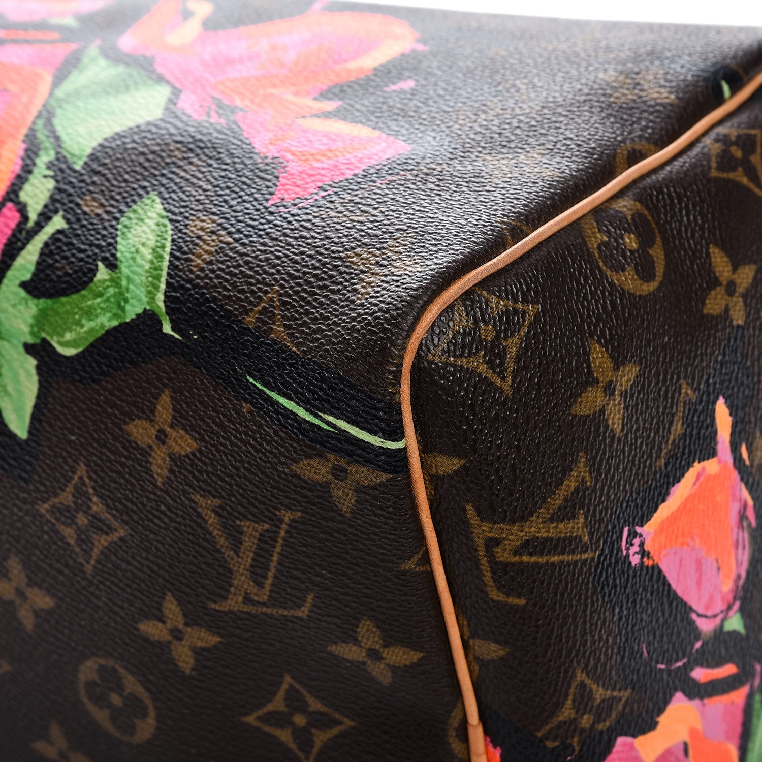 Louis Vuitton Monogram Roses Speedy 30 9 of 13