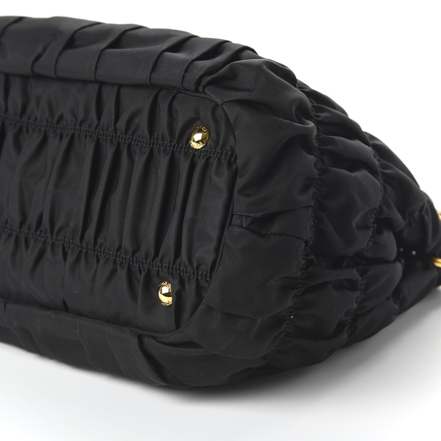Tessuto Nylon Gaufre Tote Black