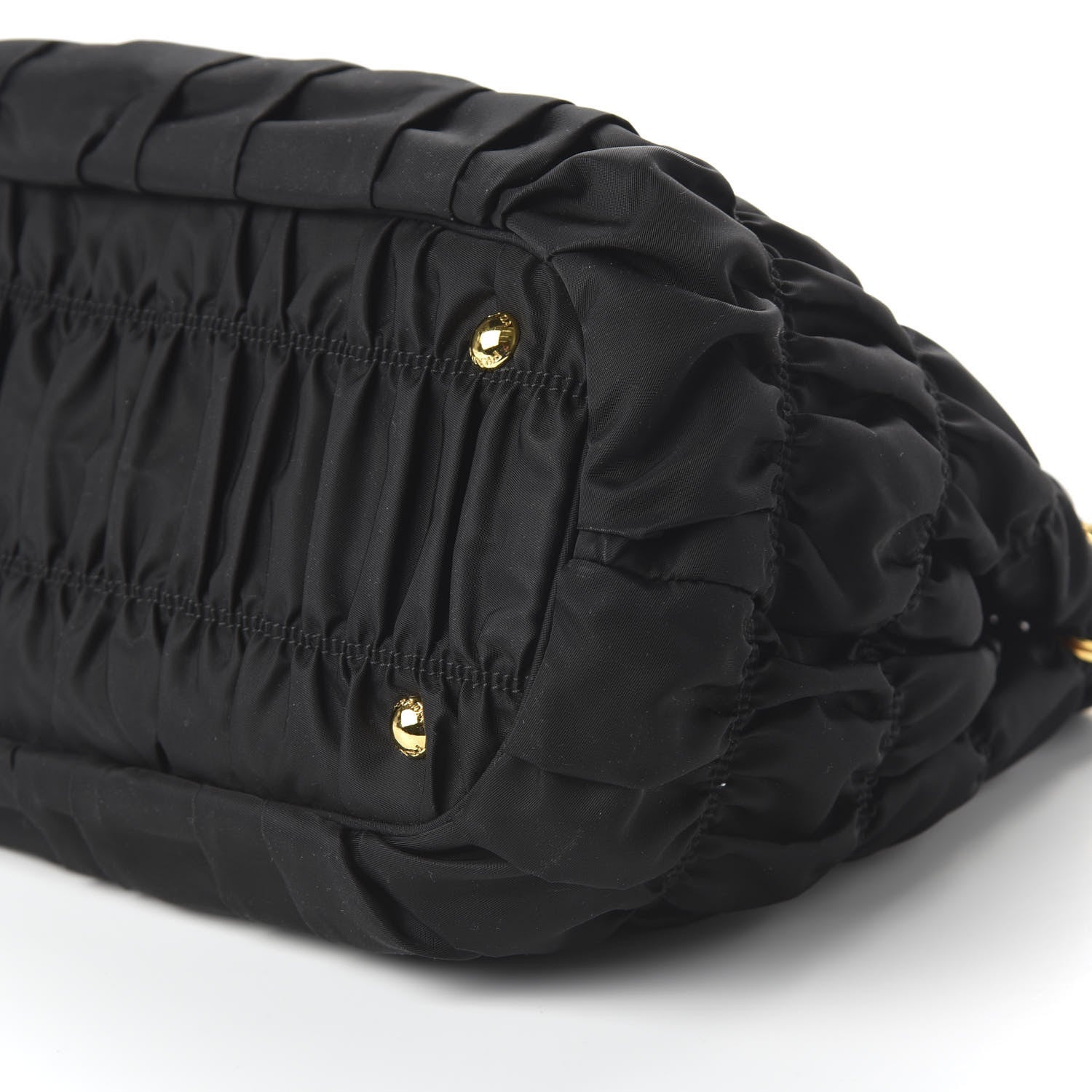 Prada Tessuto Nylon Gaufre Tote Black 7 of 9