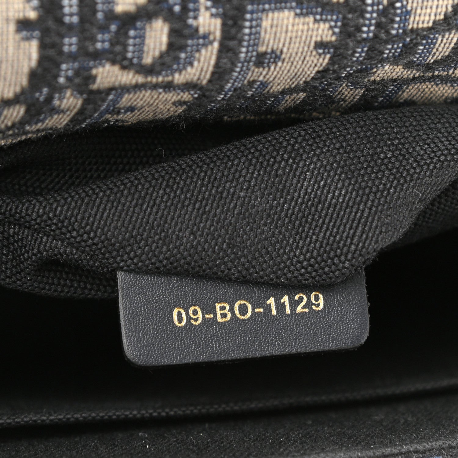 Christian Dior Oblique 30 Montaigne Flap Bag Blue 7 of 10