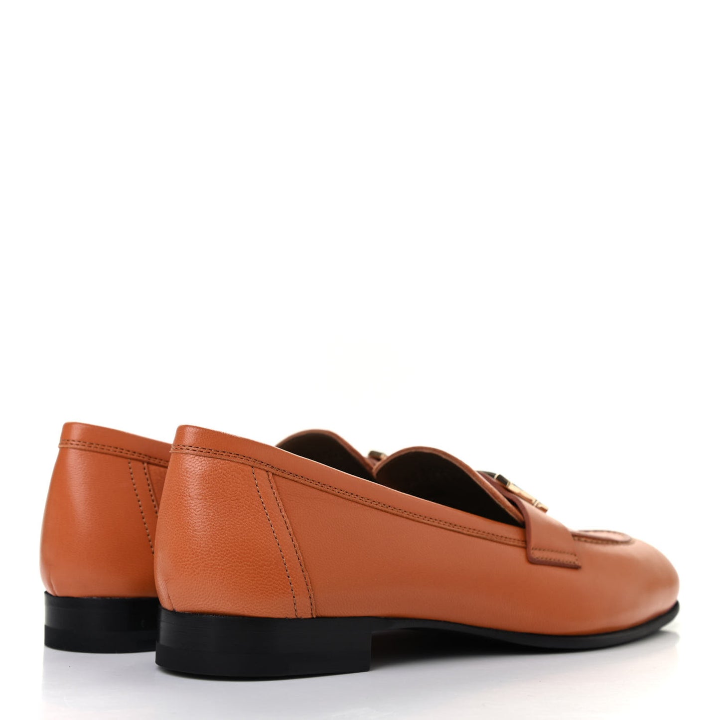 Goatskin Womens Paris Loafers 36 Gold