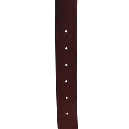Hermes Epsom 32mm H Belt 80 32 Rouge H Gold 4 of 6