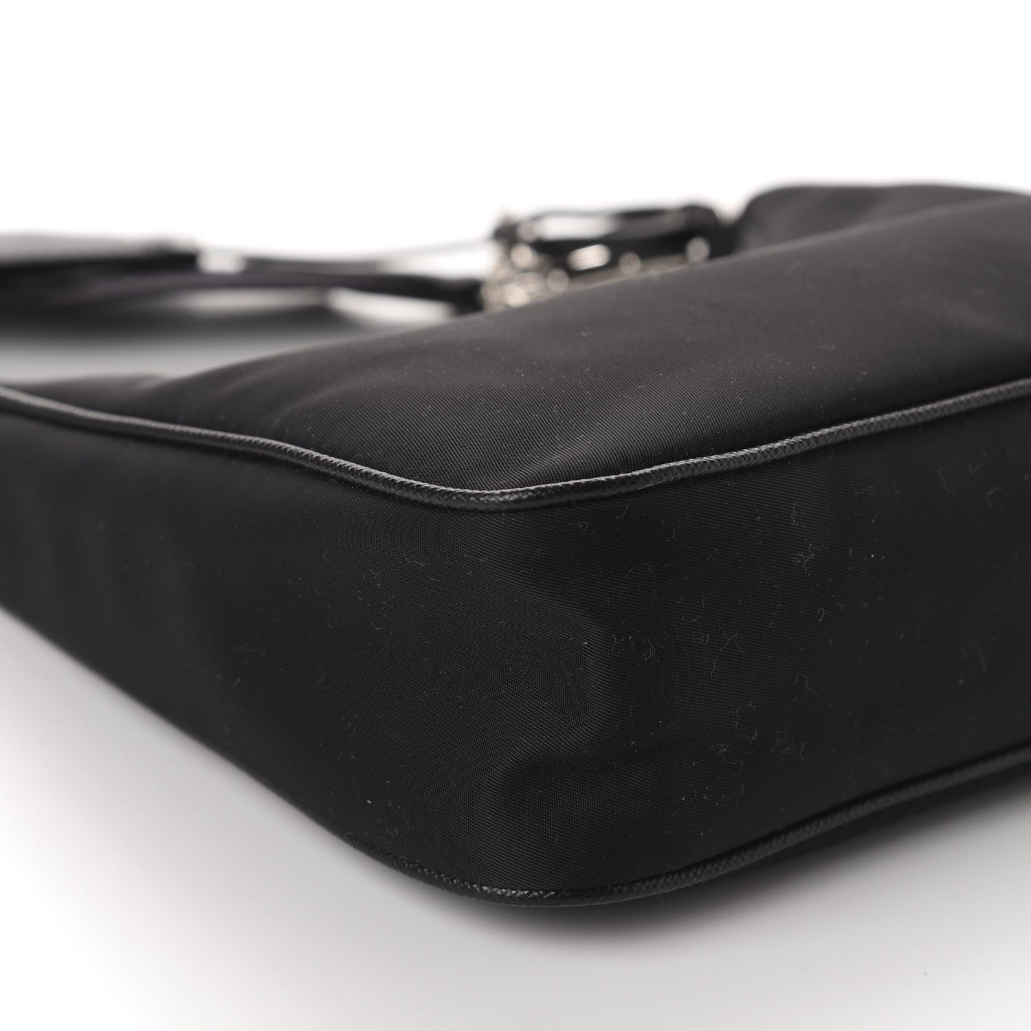 Prada Nylon Re-Edition 2005 Shoulder Bag Black 6 of 11
