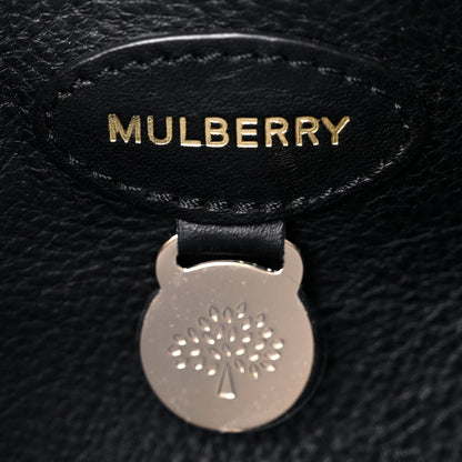 Mulberry Small Classic Grain Bayswater Black 6 of 13