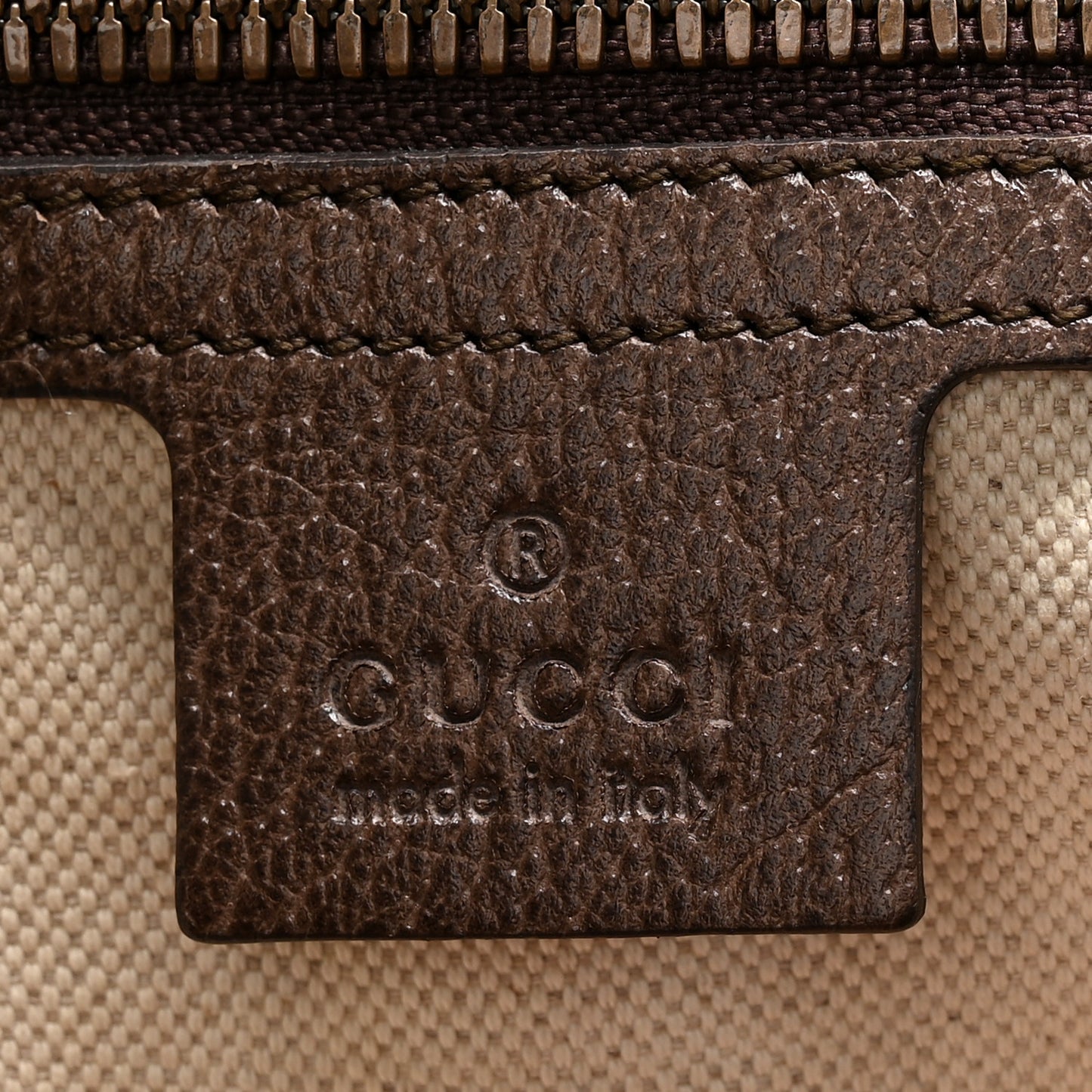 Soft GG Supreme Monogram Web Neo Vintage Duffle Bag Beige New Acero Crop