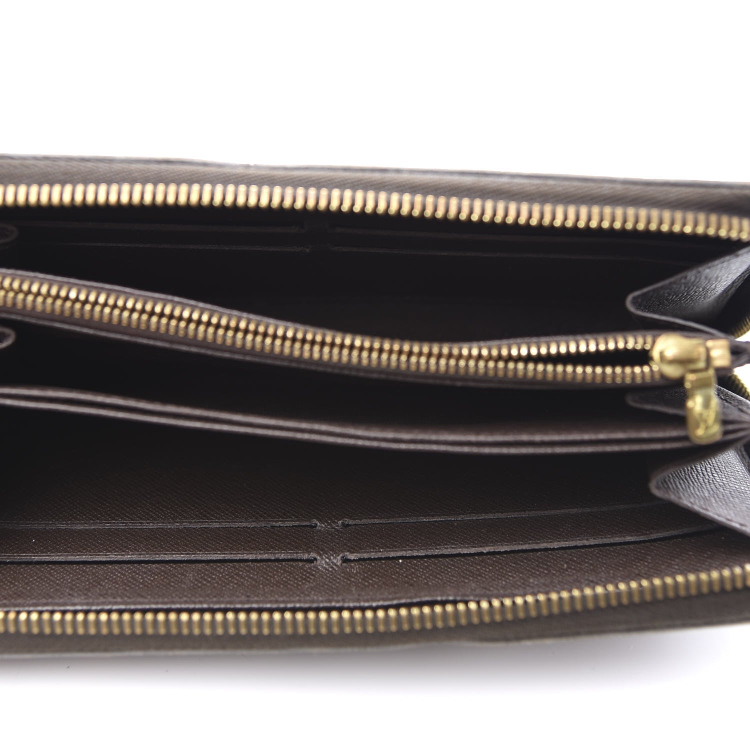 Louis Vuitton Damier Ebene Zippy Wallet 4 of 9