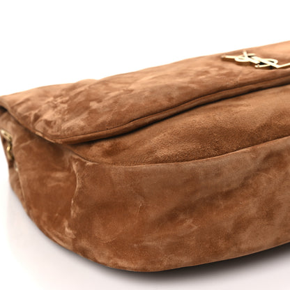 Saint Laurent Suede Matelasse Monogram Large Jamie 4.3 Snuff 9 of 10