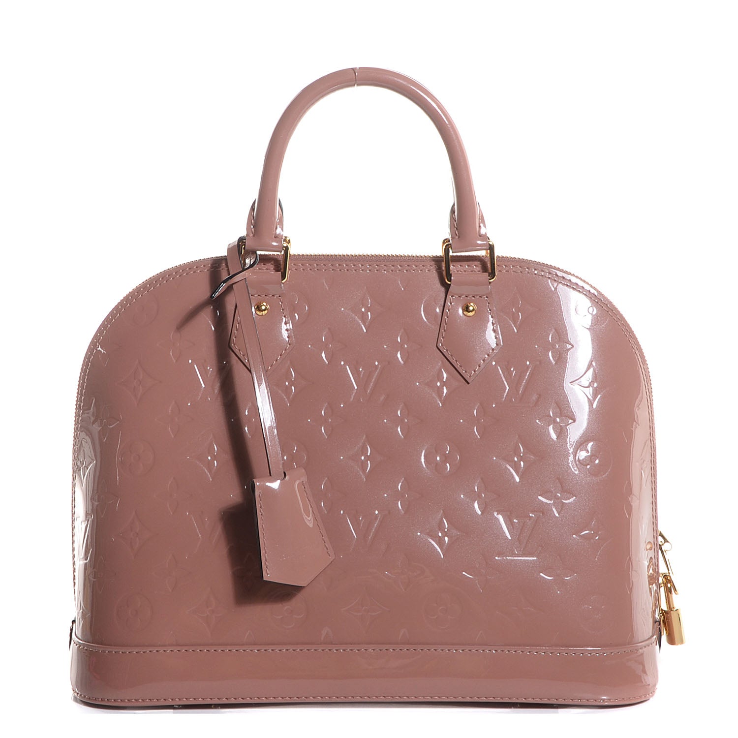 Louis Vuitton Vernis Alma PM Rose Velours 1 of 7