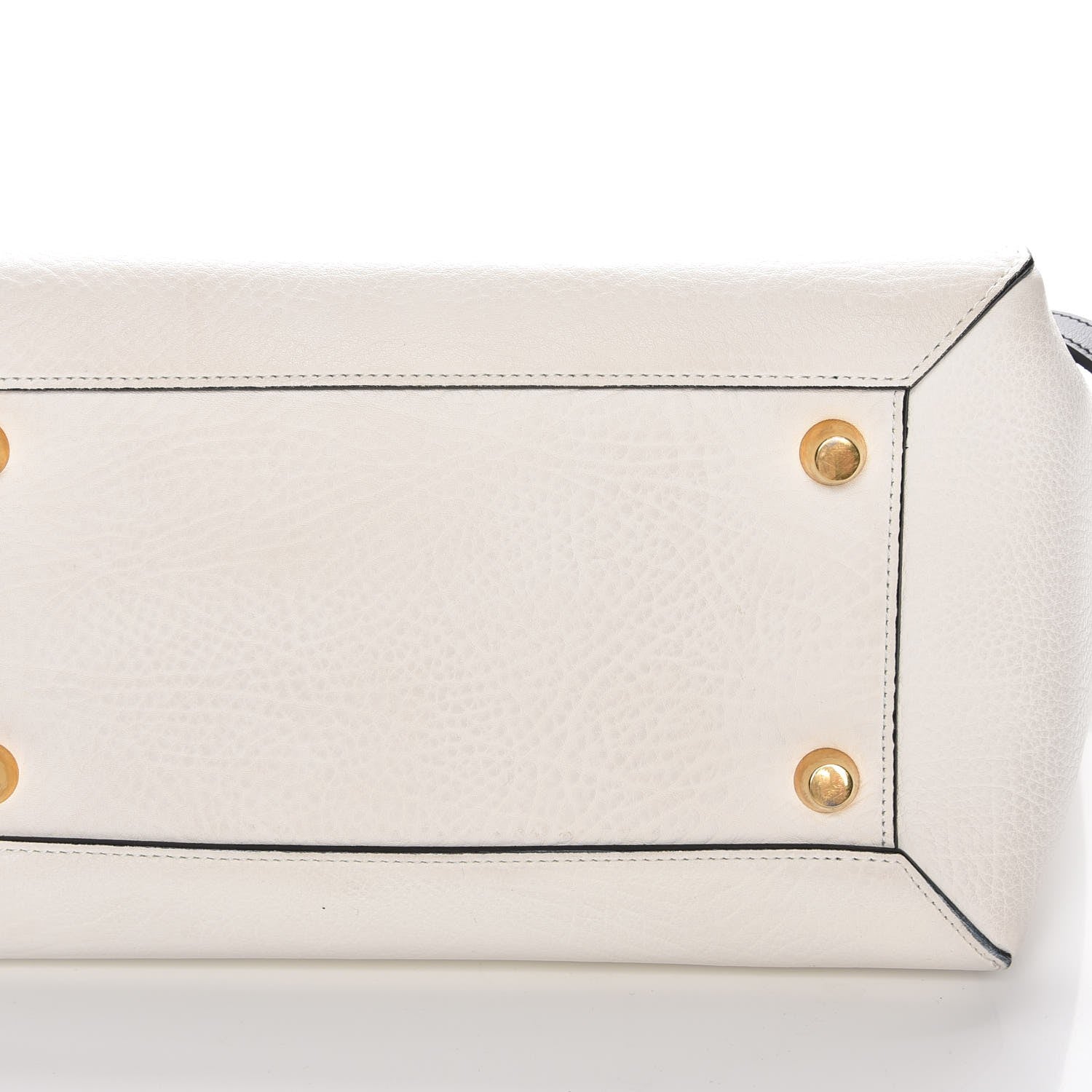 Celine Elephant Calfskin Mini Belt Bag White 15 of 16