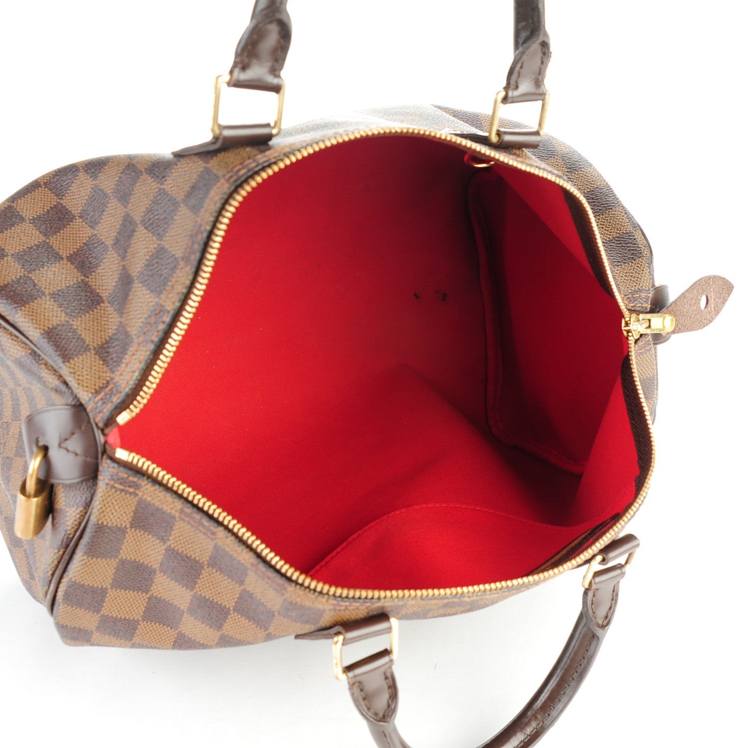 Louis Vuitton Damier Ebene Speedy 35 6 of 7