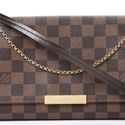 Louis Vuitton Damier Ebene Favorite MM 8 of 12