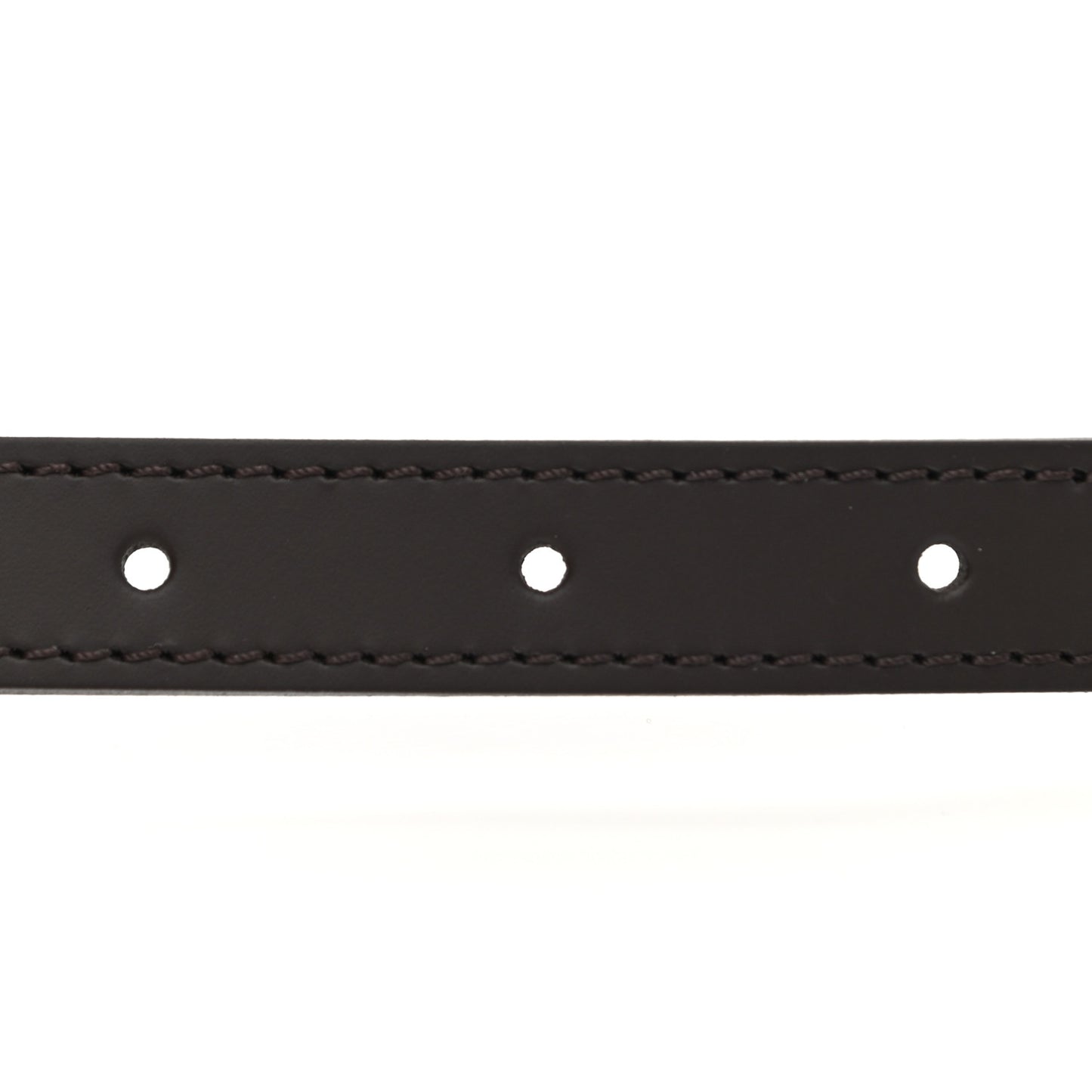 Calfskin Bandouliere Strap Extender Brown