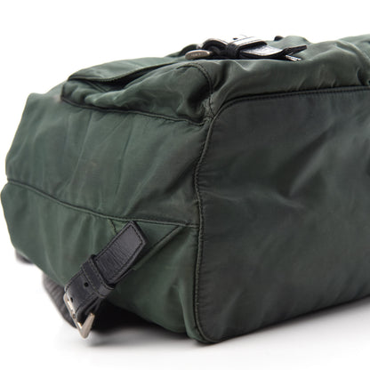 Prada Nylon Vela Large Backpack Green 6 of 15