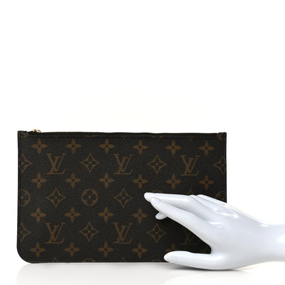 Louis Vuitton Monogram Neverfull MM GM Pochette 2 of 10