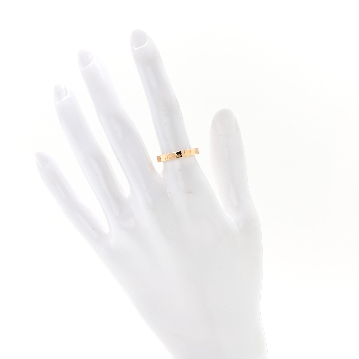 Cartier 18K Yellow Gold Lanieres Ring 50 5.25 2 of 5