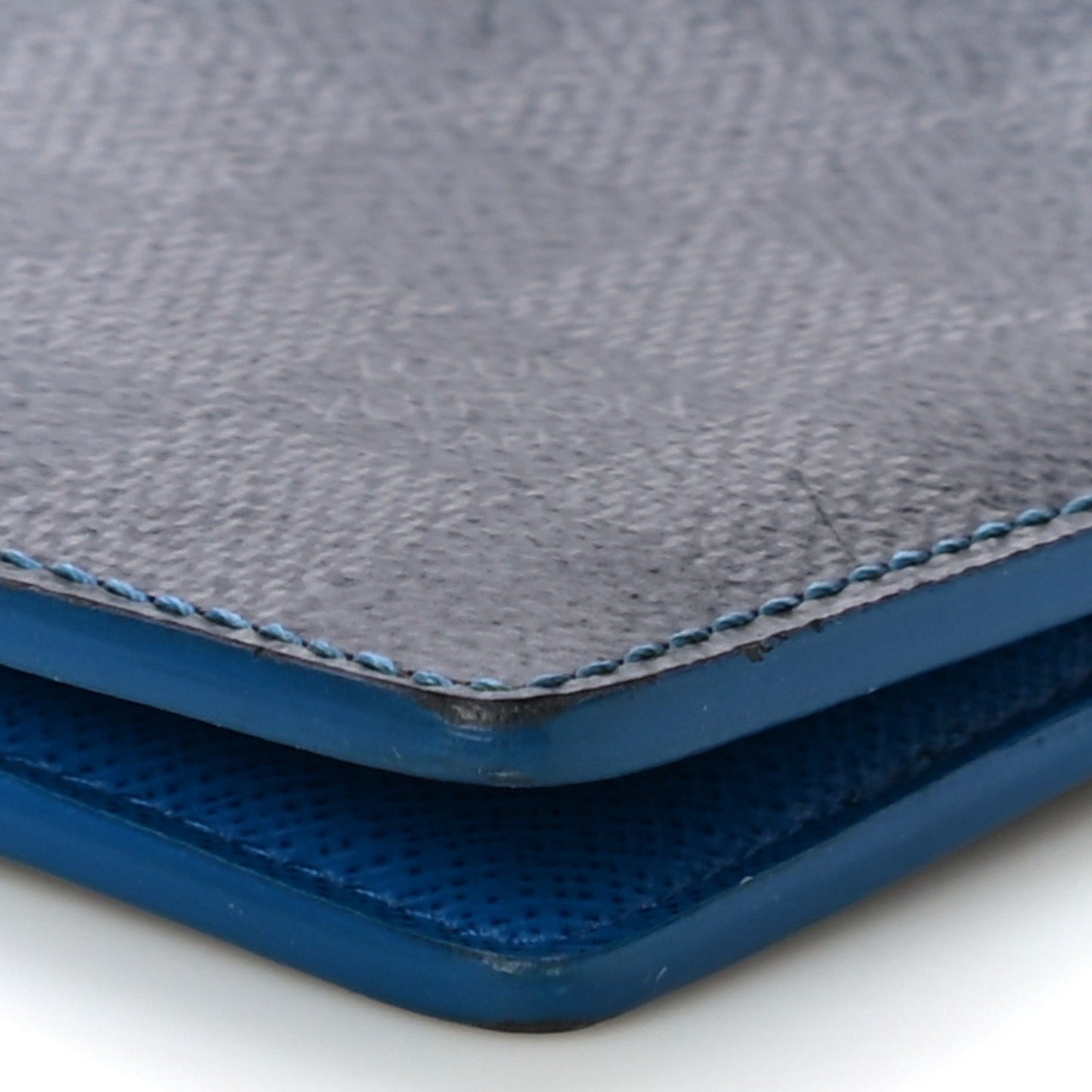 Damier Graphite Slender Wallet Blue