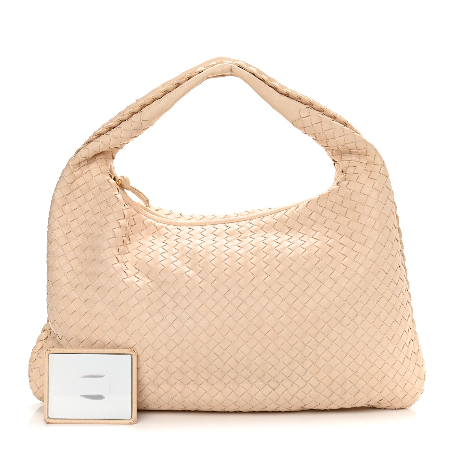 Bottega Veneta Nappa Intrecciato Large Veneta Hobo Bianco 1 of 12