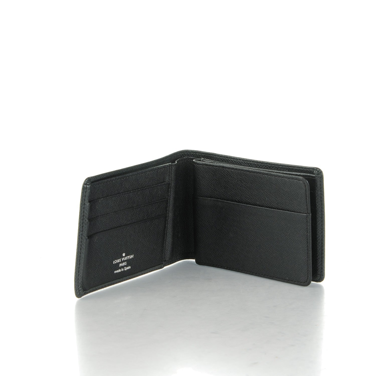 Louis Vuitton Taiga Mens Billfold Wallet 3 Flaps Ardoise 5 of 7