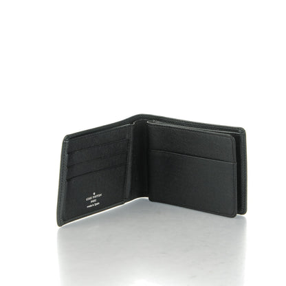 Louis Vuitton Taiga Mens Billfold Wallet 3 Flaps Ardoise 5 of 7