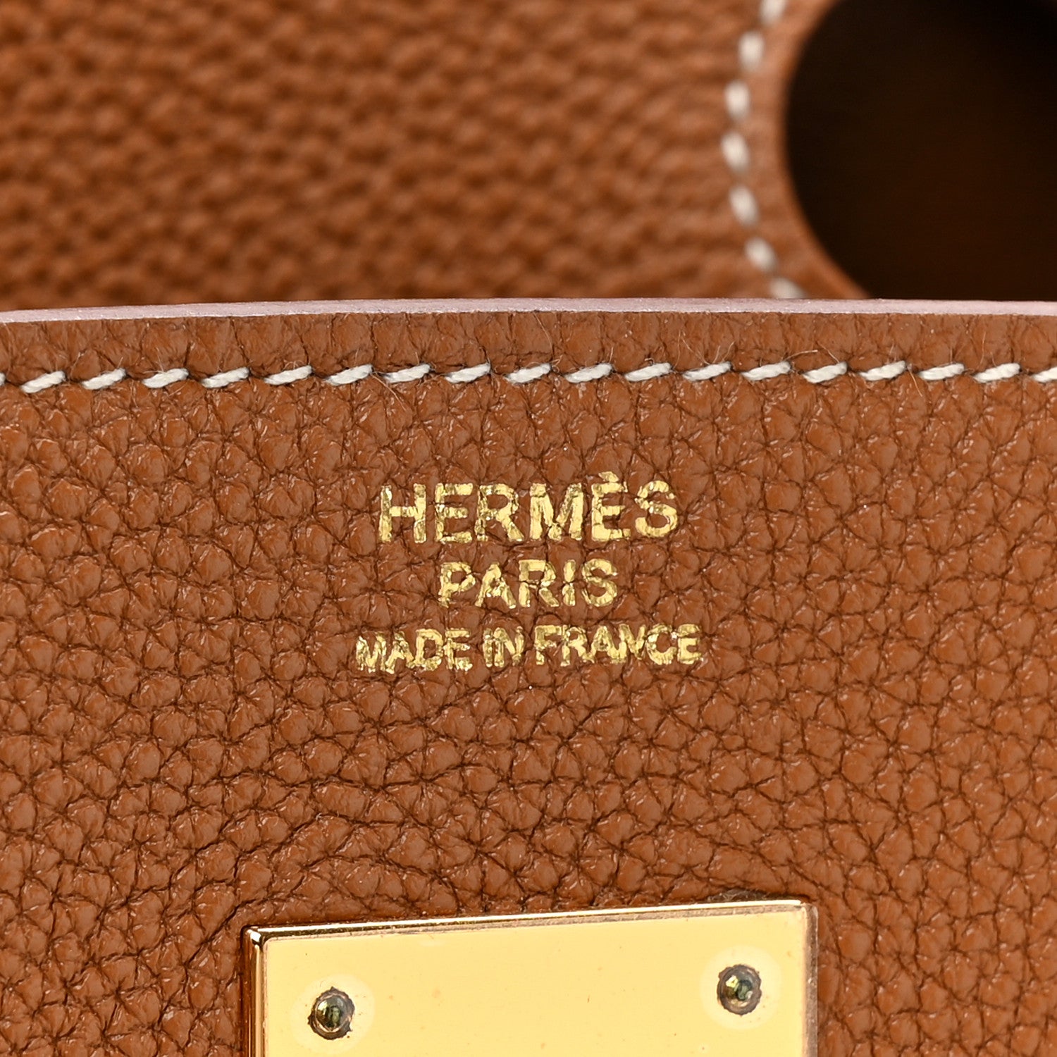 Hermes Togo Birkin 30 Gold 6 of 14