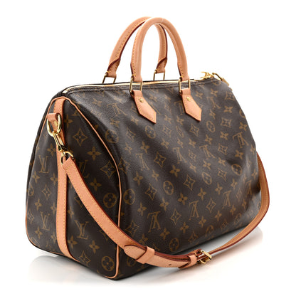 Louis Vuitton Monogram Speedy Bandouliere 35 3 of 10