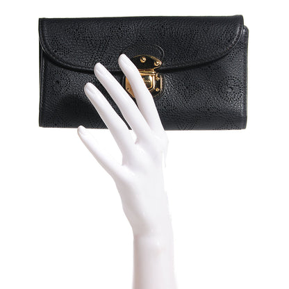 Louis Vuitton Mahina Amelia Wallet Black 2 of 8