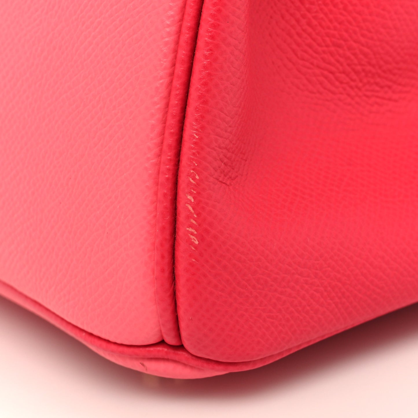 Epsom Horseshoe Bi-Color Birkin 30 Rose Azalee Rose Extreme