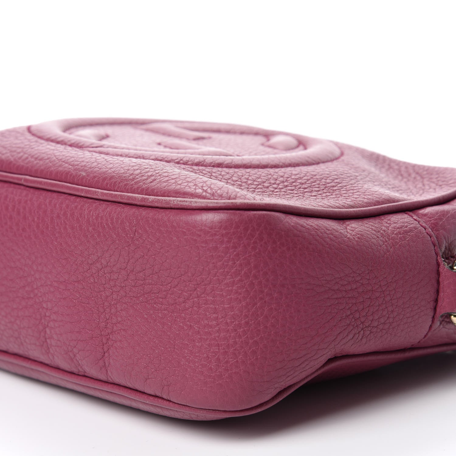 Gucci Pebbled Calfskin Small Soho Disco Bag Peonia Flower 7 of 16