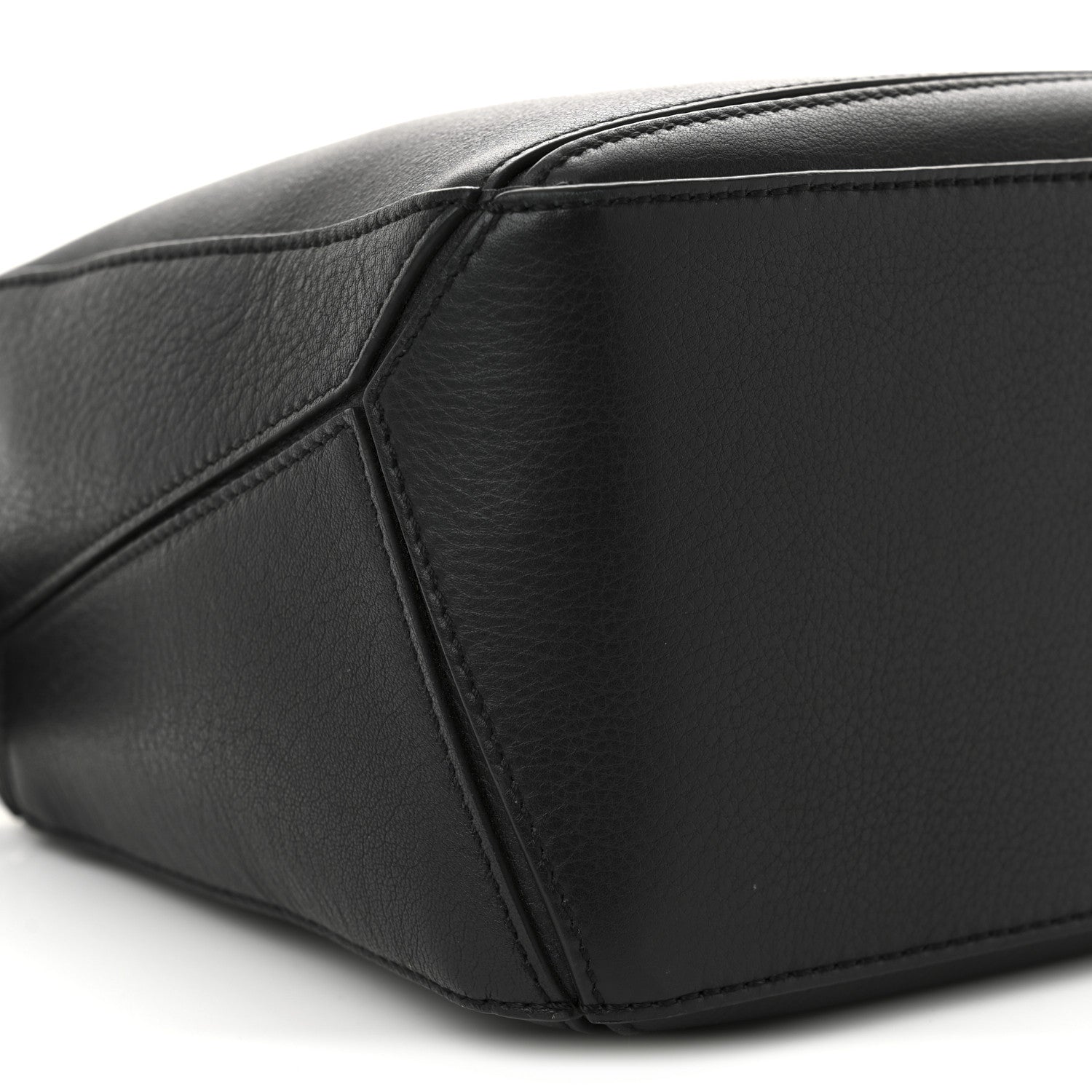 Loewe Calfskin Small Puzzle Bag Black 8 of 14