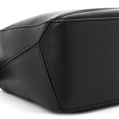 Loewe Calfskin Small Puzzle Bag Black 8 of 14