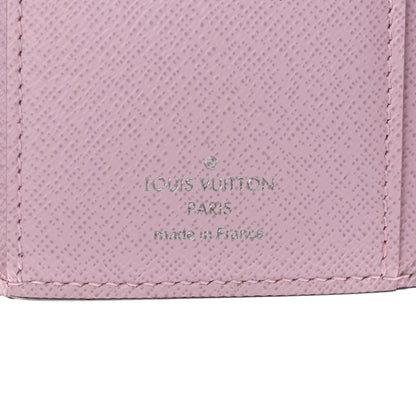 Louis Vuitton Epi Tropical Victorine Wallet Blue Rose 6 of 12