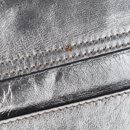 Proenza Schouler Metallic Lambskin PS1 Tiny Satchel Silver 9 of 9