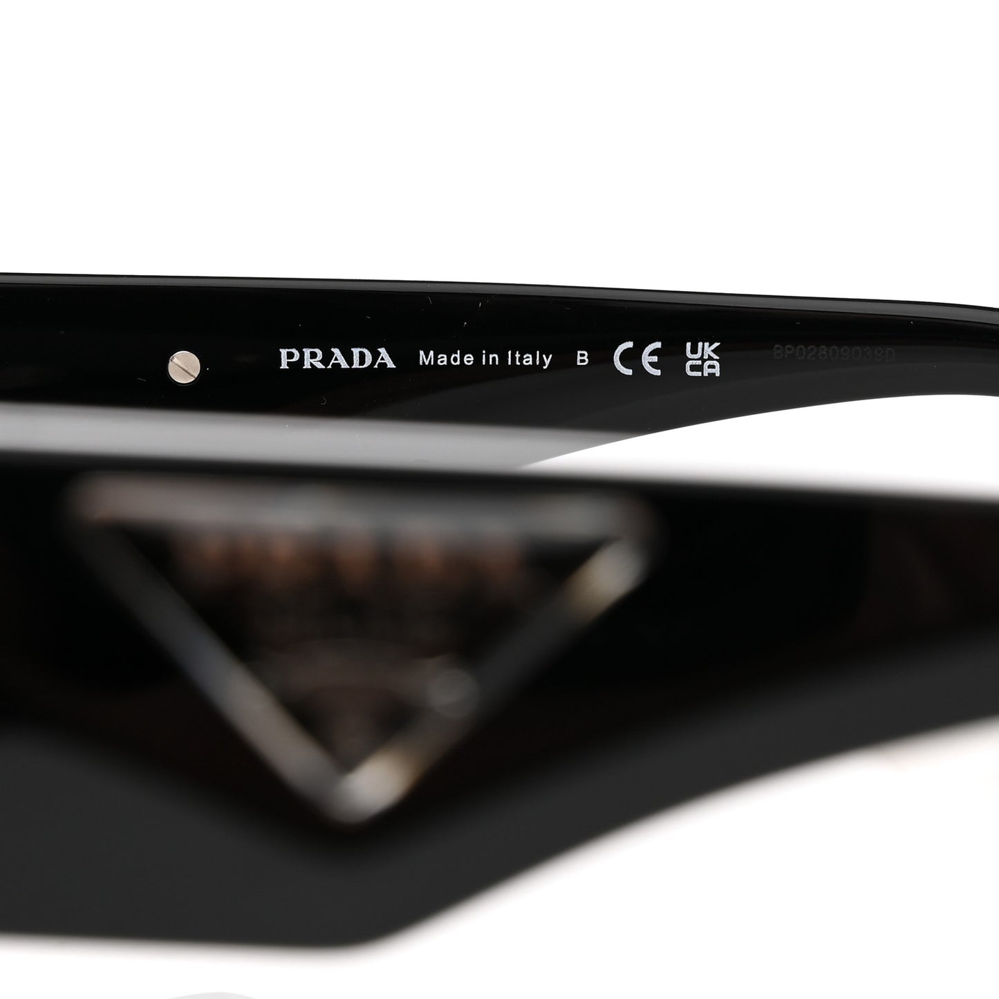 Acetate Symbole Sunglasses SPR 13Z Black