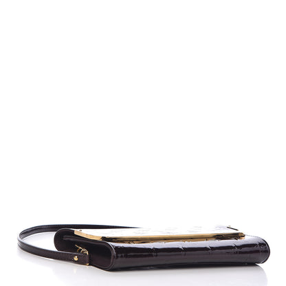 Louis Vuitton Vernis Rossmore MM Amarante 4 of 9