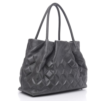 Chanel Calfskin Sloane Square Tote Black 3 of 18