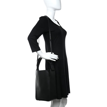 Balenciaga Calfskin Logo Embossed Small Tool 2.0 North-South Tote Black 2 of 15