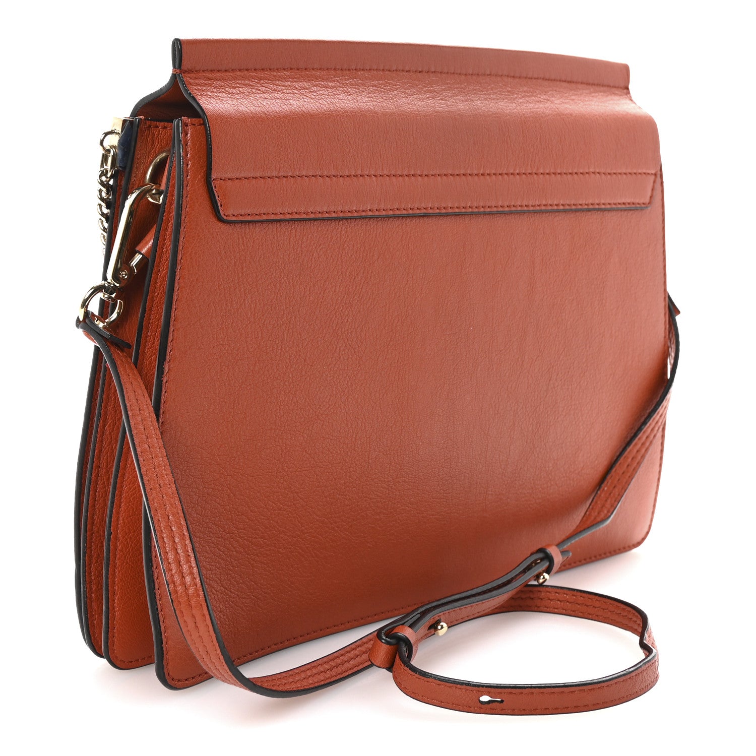 Chloe Goatskin Medium Faye Shoulder Bag Coral 1710733 – FASHIONPHILE